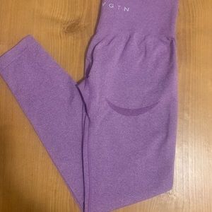 Purple NVGTN CONTOUR LEGGINGS